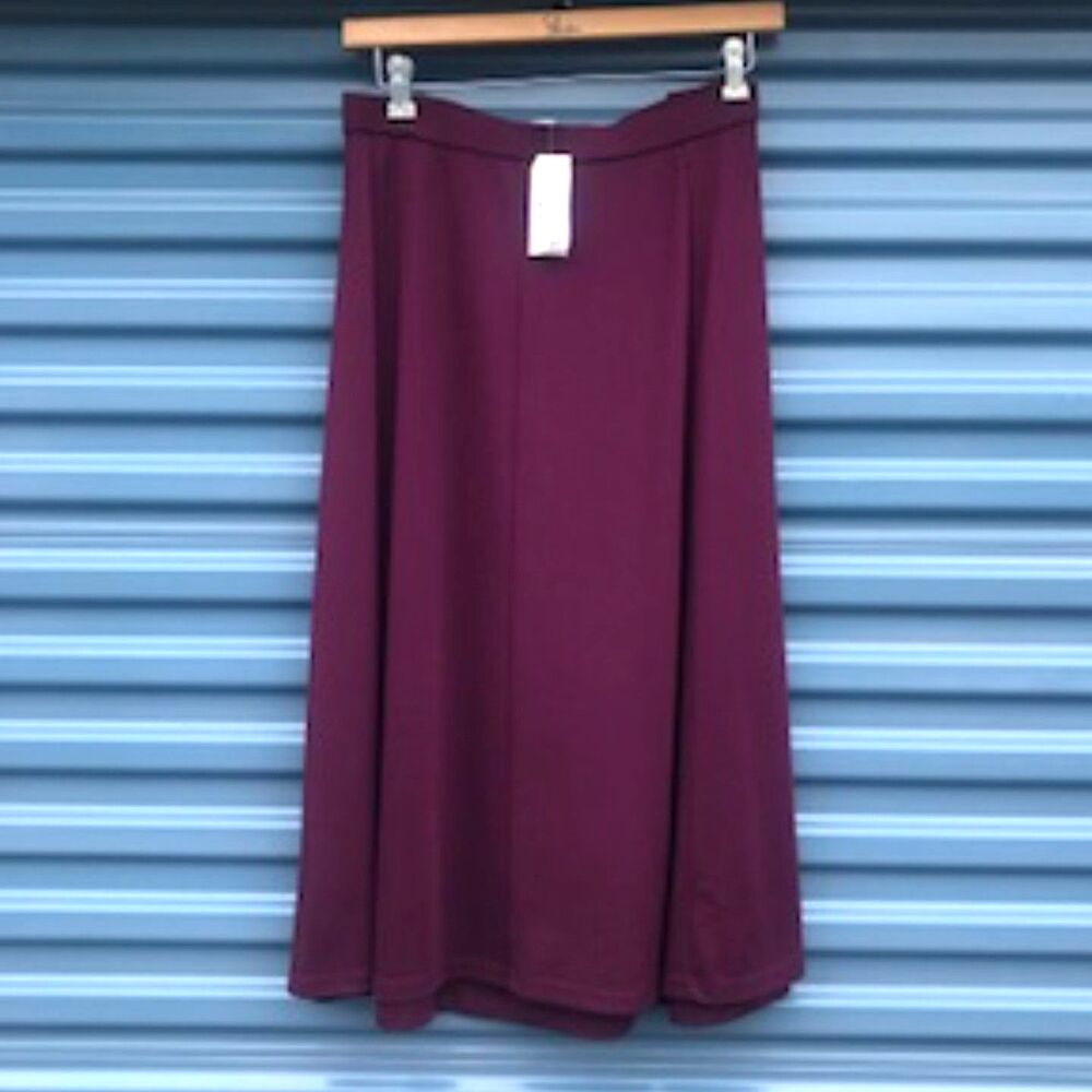 Size: 24/26W 3x Pleated Skirt Bundle . {2} Pcs Christopher & Banks . New w/ Tags - Picture 6 of 8